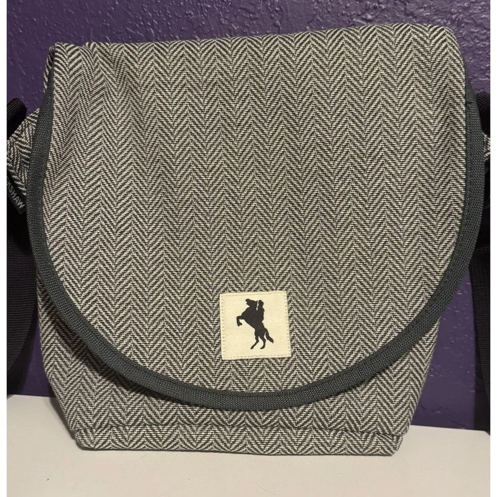Rickshaw Bagworks Herringbone Mini Zero Cowgirl Creamery NWOT Limited Rare